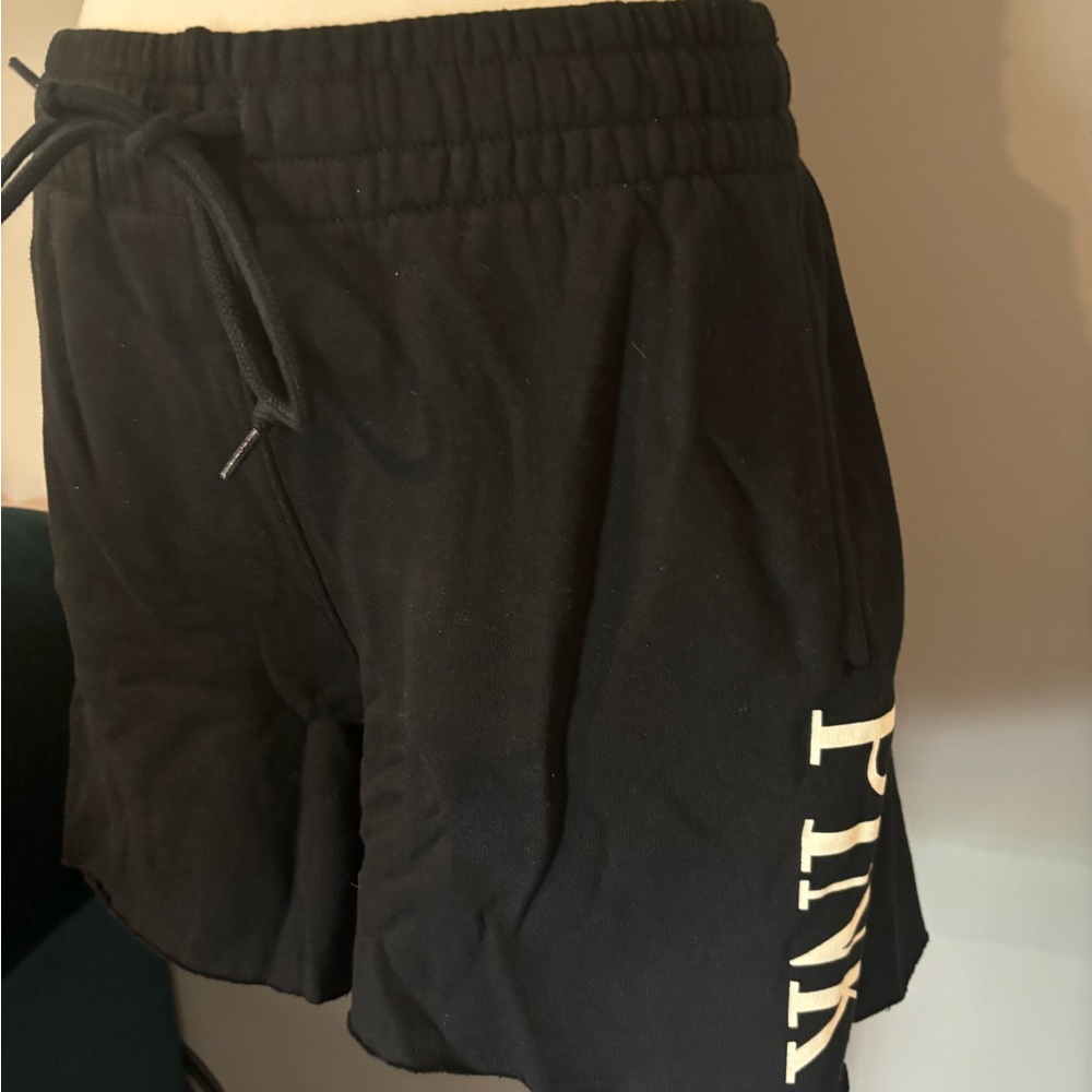 pink sweatshorts